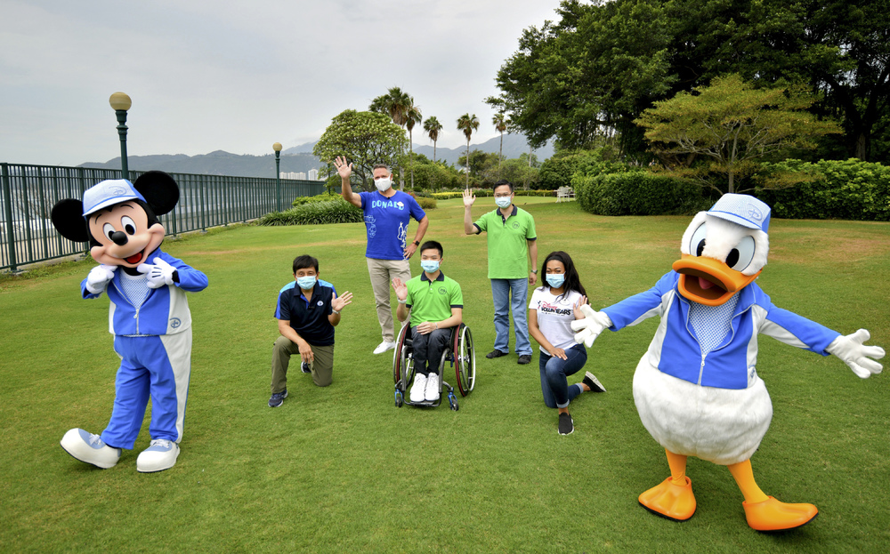 Disney lends a hand to the Hong Kong Federation of Handicapped Youth Momentum Academy. Disney lends a hand to the Hong Kong Federation of Handicapped Youth Momentum Academy.