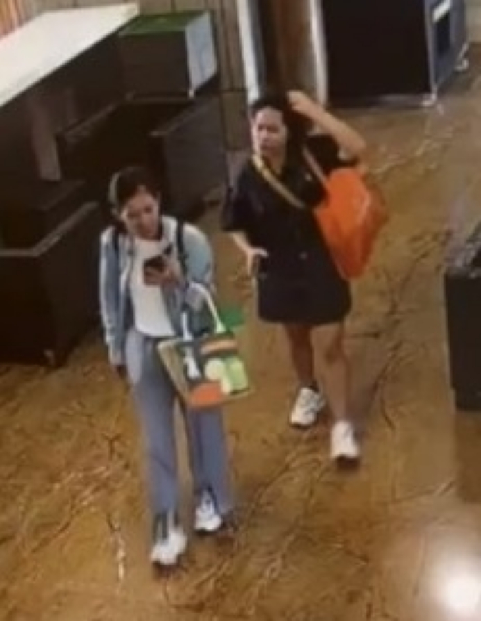 The clothing worn by 24-year-old Pabuaya Imee-mahilum (right) and 33-year-old Tibay Aleli-perez (left) when last seen. Provided by police.