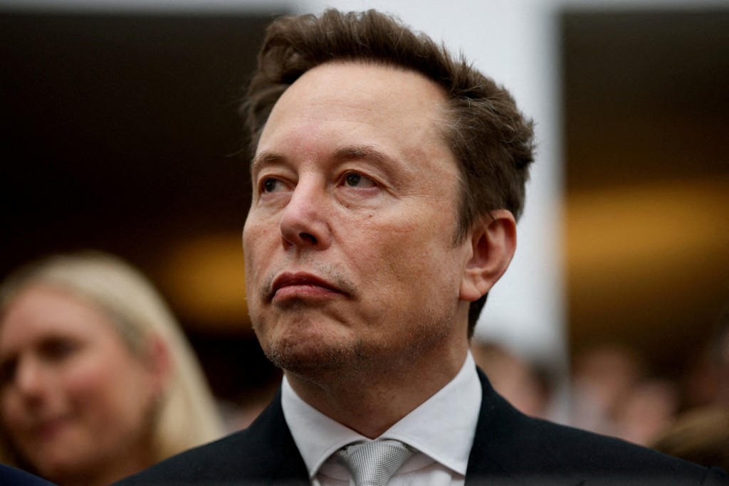 Tesla CEO Elon Musk attends the "A New Golden Age" summit at the US Institute of Peace, renamed The Donald J. Trump Institute of Peace by the Trump administration, in Washington, DC, US, October 8, 2026. REUTERS