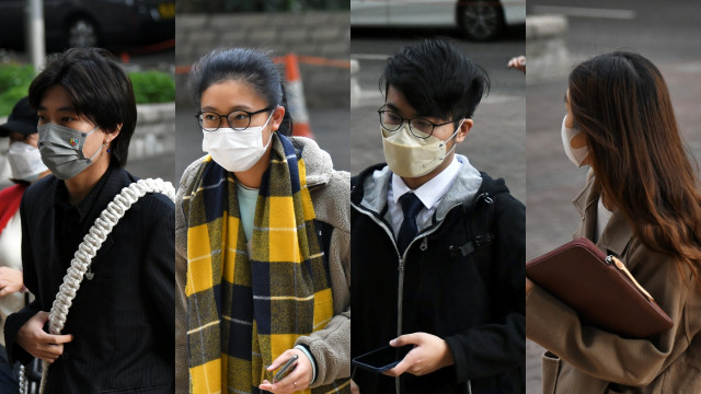 From left: Chung Hoi-man, Ho Ning-yan, Li Tsun-wai and Amanda Chiu Wing-chi. From left: Chung Hoi-man, Ho Ning-yan, Li Tsun-wai and Amanda Chiu Wing-chi.