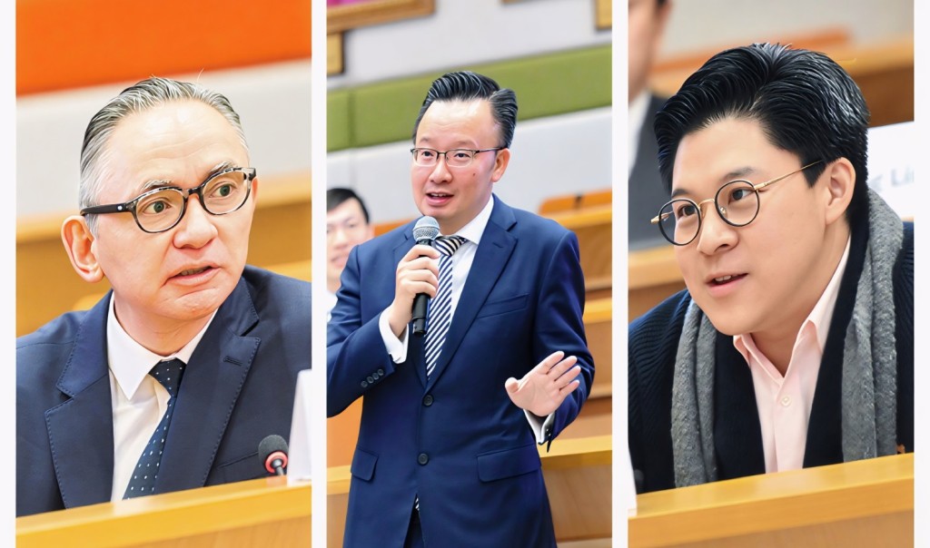 Trainers of AALCO Sports Mediation Training in March 2026, from left: Christopher To, Nick Chan, Kenneth Fok.