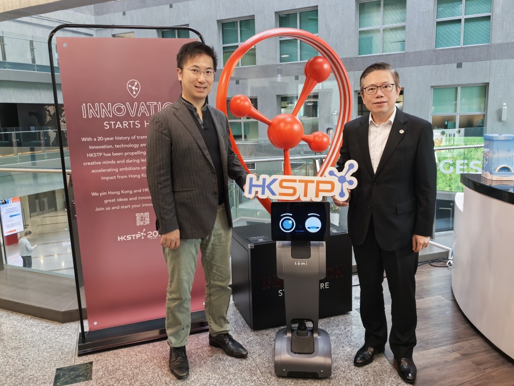 From left: Roy Lim and Terry Wong.