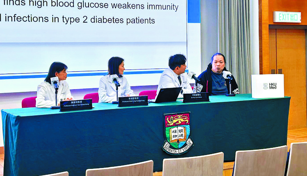 Kwok Ka, right, a type 2 diabetic, said controlling his blood sugar levels has improved his previous ailments. Cheng Wong Kwok Ka, right, a type 2 diabetic, said controlling his blood sugar levels has improved his previous ailments. Cheng Wong