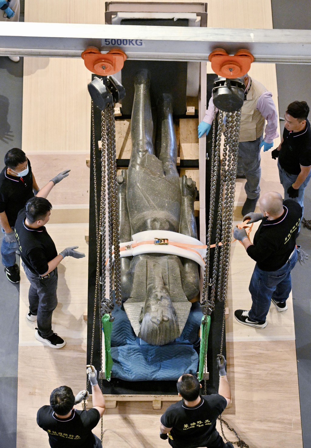 Ancient Egypt Unveiled brought together 250 treasures from seven major Egyptian museums, alongside recent archaeological discoveries from Saqqara.
