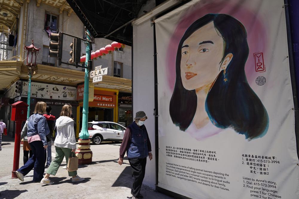 Mural in Chinatown, San Francisco. (AP) Mural in Chinatown, San Francisco. (AP)