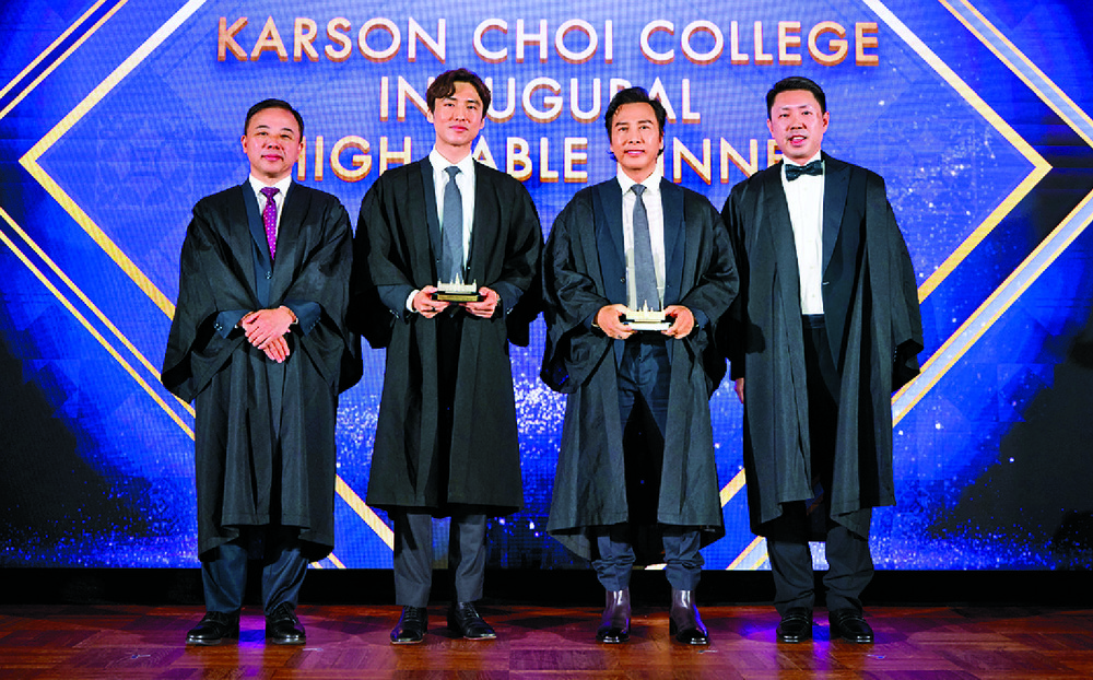 The college hosted its first High Table Dinner at Loke Yew Hall last November, attended by Zhang Xiang, Karson Choi, international star Donnie Yen and college master professor Ivan Hung, alongside over 300 students.