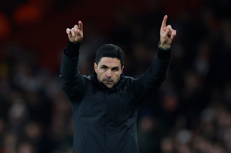 Mikel Arteta knows how important it is for Arsenal to keep their discipline. REUTERS