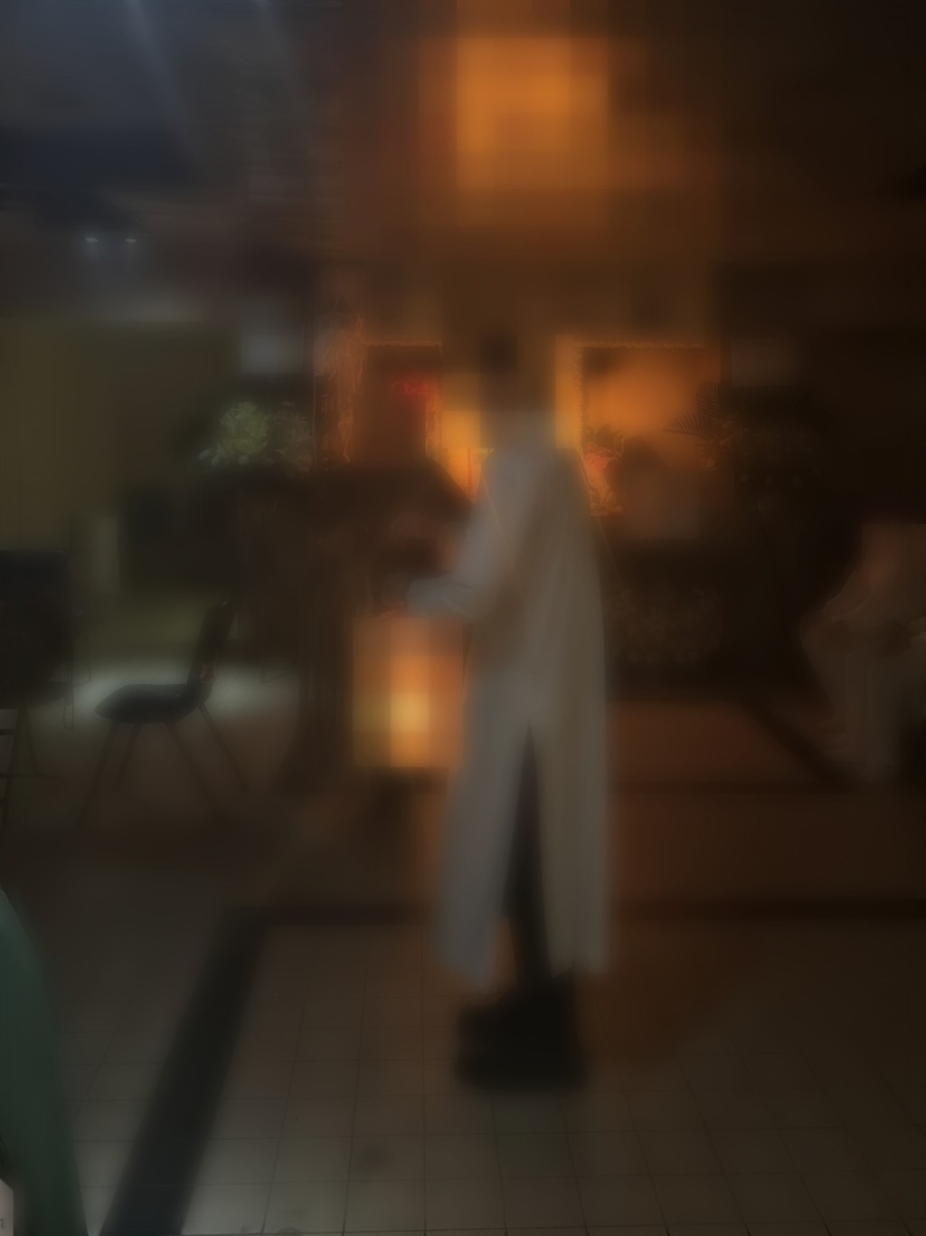Some affected floors at Global Funeral Parlour were left without lighting and air-conditioning following the power failure.