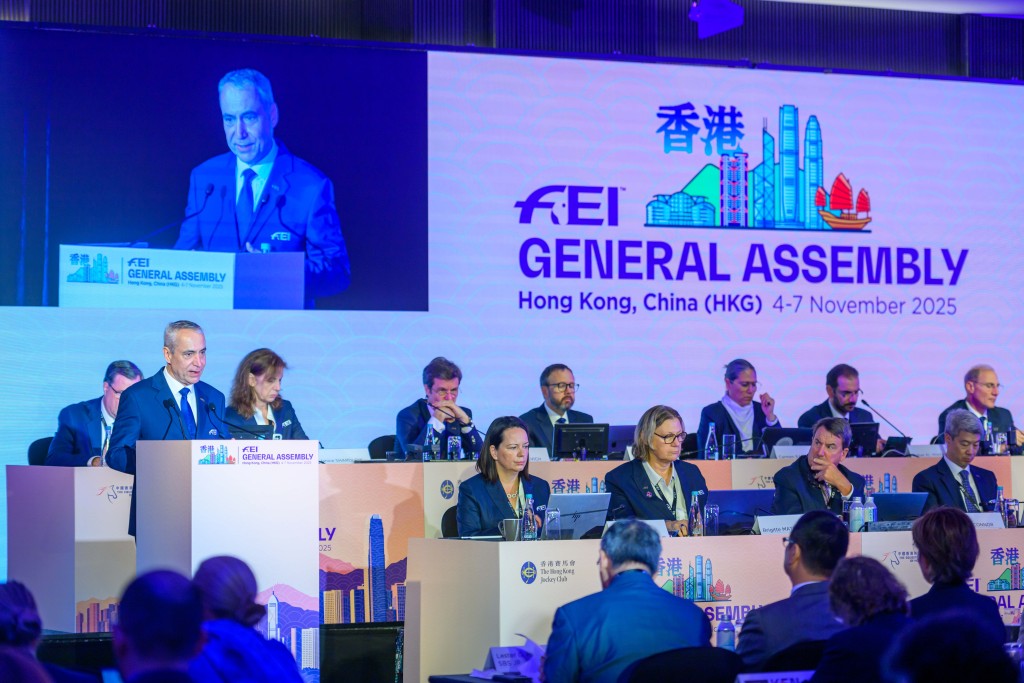 Delegates joined the FEI General Assembly in Hong Kong last week. Delegates joined the FEI General Assembly in Hong Kong last week.