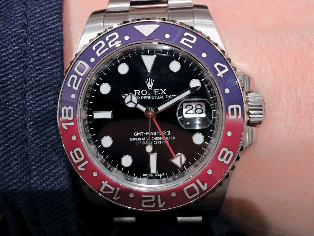 Rolex's GMT-Master II.