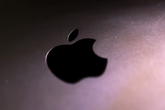 Apple logo is seen in this illustration taken September 24, 2025. REUTERS/Dado Ruvic/Illustration