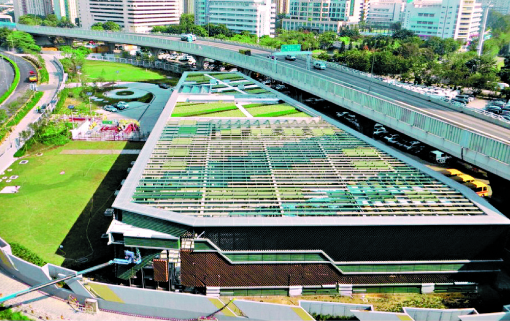 The district cooling system in Kai Tak. Sing Tao The district cooling system in Kai Tak. Sing Tao