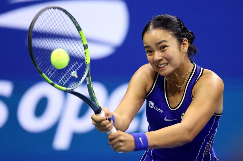 Alexandra Eala is returning to Hong Kong. AFP