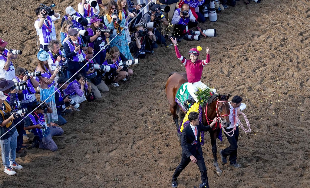 The 2025 G1 Breeders' Cup Classic win was a story of redemption for Forever Young and jockey Ryusei (Idol Horse/Shuhei Okada) 
