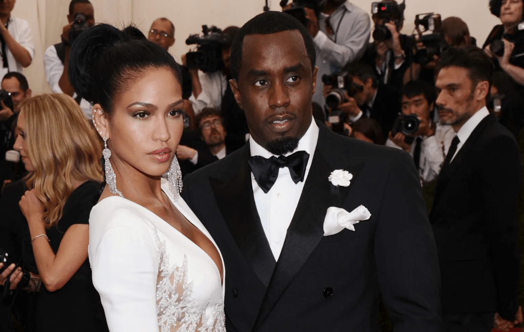 FILE – Cassie Ventura, left, and Sean “Diddy” Combs appear at The Metropolitan Museum of Art’s Costume Institute benefit gala celebrating “China: Through the Looking Glass” in New York on May 4, 2015. (Photo by Charles Sykes/Invision/AP, File)