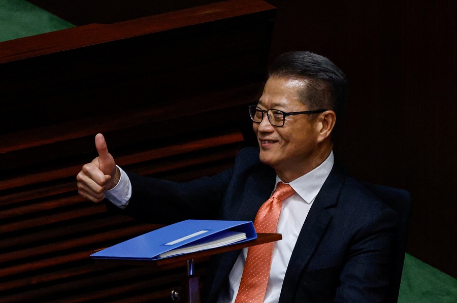 The city has welcomed more than 80 key enterprises in a little over two years, says Paul Chan. Photo by REUTERS The city has welcomed more than 80 key enterprises in a little over two years, says Paul Chan. Photo by REUTERS