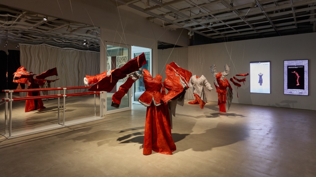  Exhibition view: Threading Inwards, CHAT (Centre for Heritage, Arts and Textile), Hong Kong, 2026. 