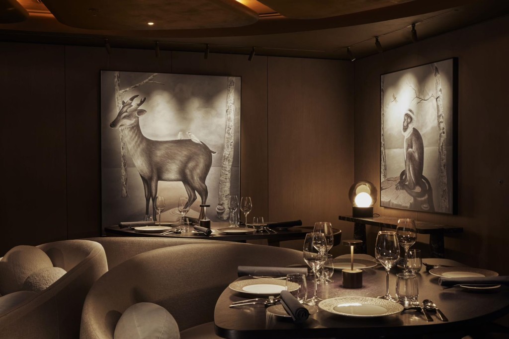 Ami provides an exquisite modern French dining experience with cuisine and stylish décor inspired by organic forest life.