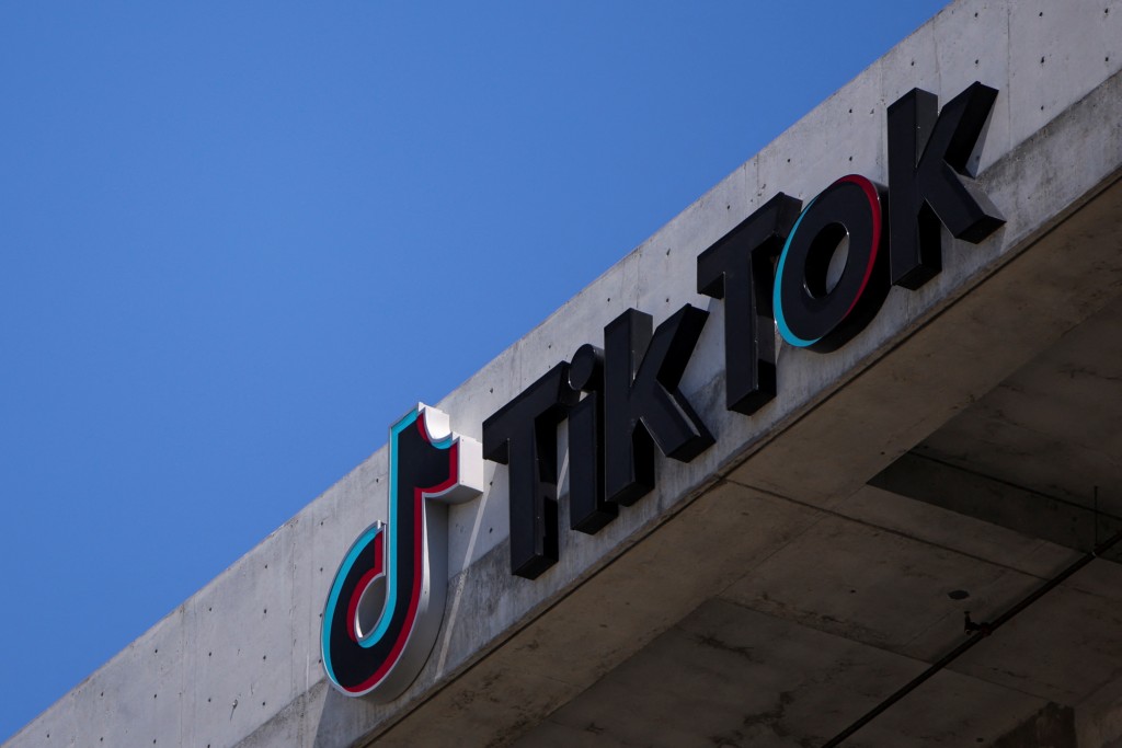 A general view of the  offices of TikTok, as the site faces an April 5 deadline to reach a deal to find a non-Chinese buyer under threat of being banned from the United States, in Culver City, California, U.S., April 2, 2025. REUTERS/Daniel Cole