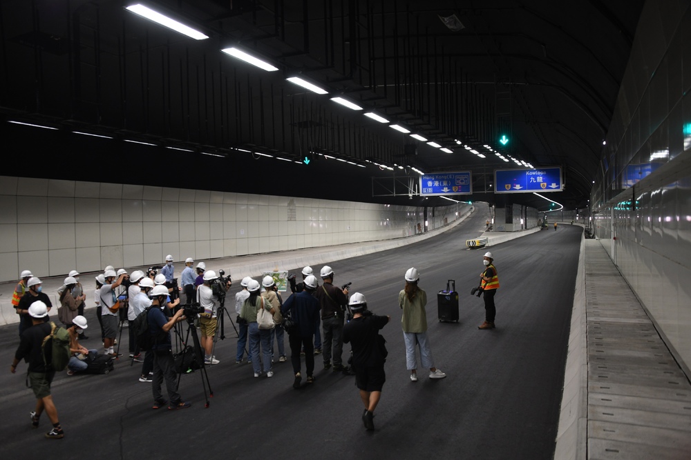 The Tseung Kwan O Tunnel opens on December 11. SING TAO The Tseung Kwan O Tunnel opens on December 11. SING TAO