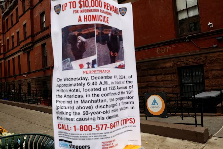 Upper West Side, Manhattan, December 5, 2024. (Reuters) Upper West Side, Manhattan, December 5, 2024. (Reuters)