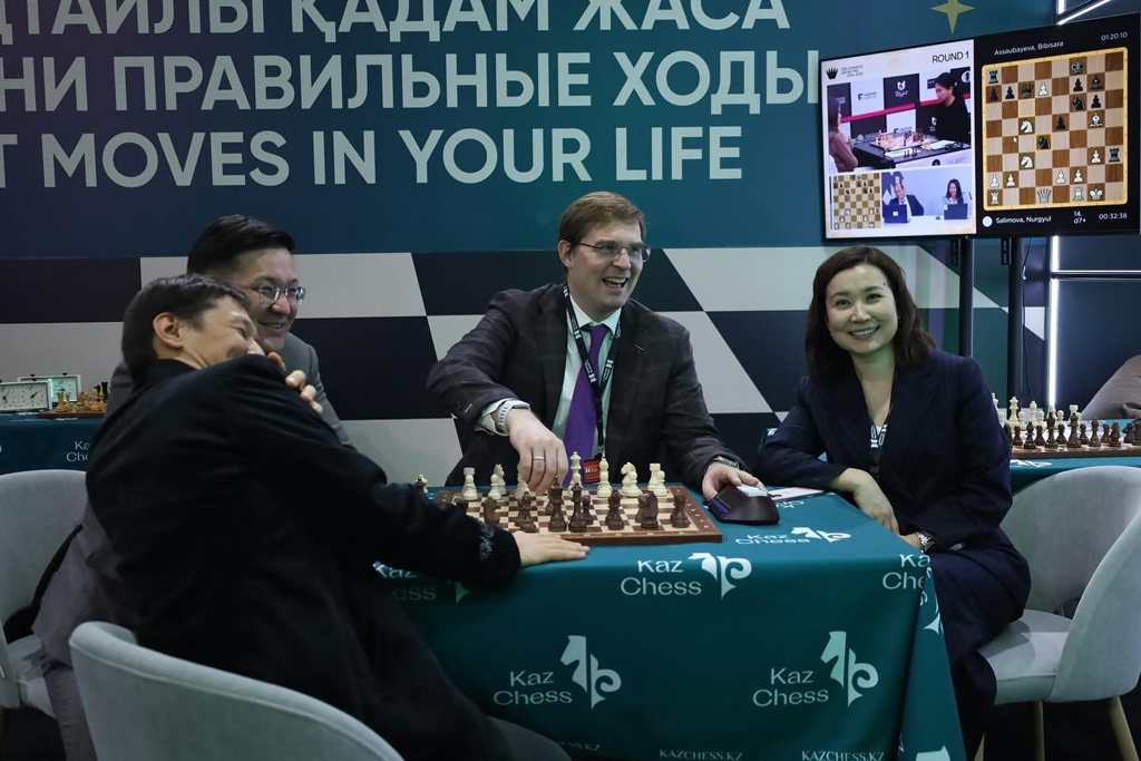 Timur Turlov is president of the Kazakhstan Chess Foundation.