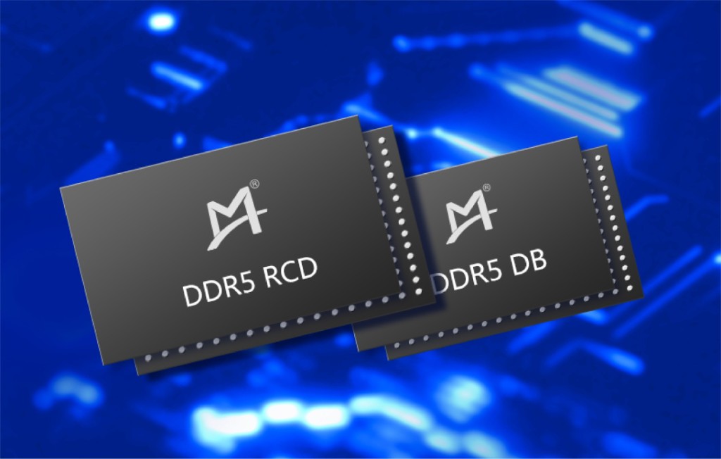 Montage's DDR5 memory interface products. Picture from official website