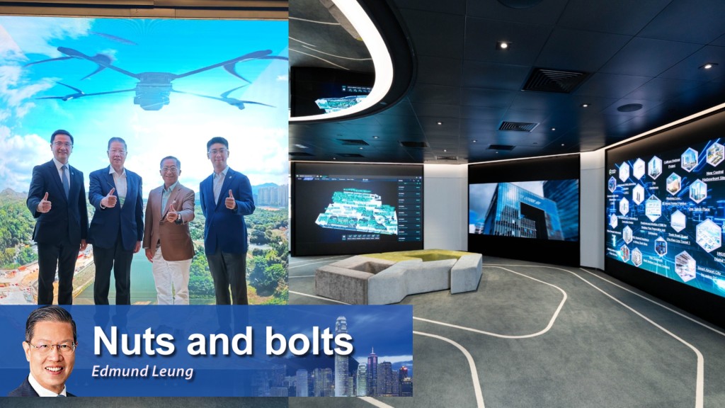 Innovative technologies at the Centre for Future Construction include an Immersive Cave and a Digital Twin Hub.
