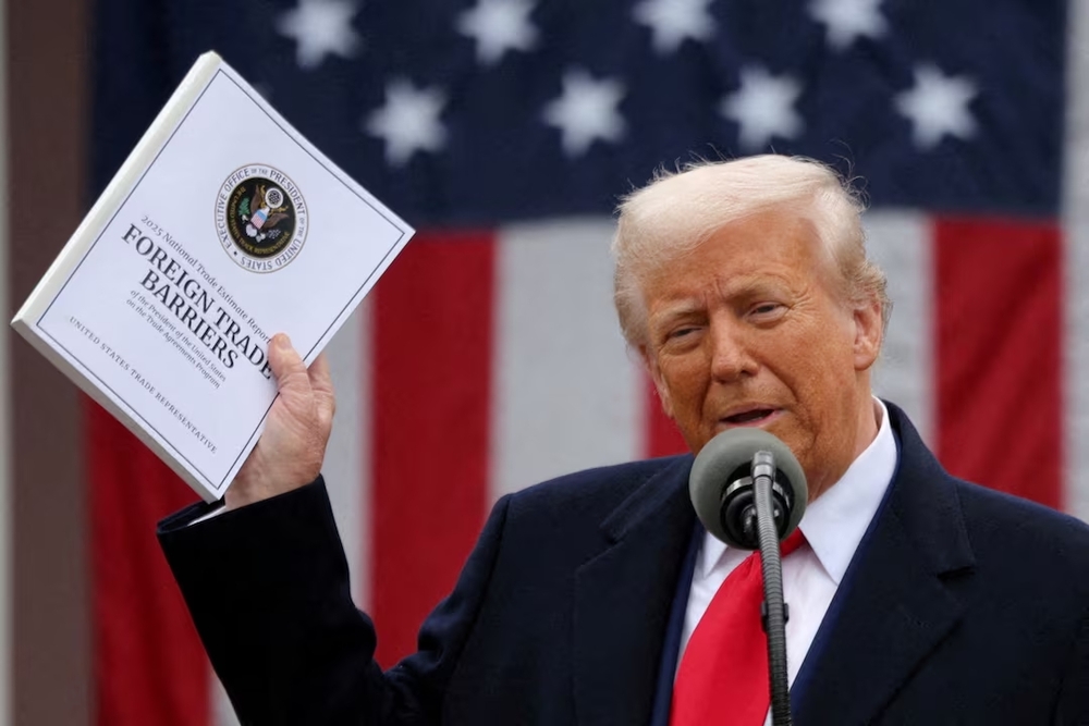 Donald Trump at the White House in Washington, D.C., April 2, 2025. (Reuters) Donald Trump at the White House in Washington, D.C., April 2, 2025. (Reuters)
