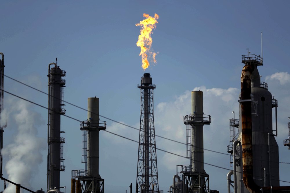 The Shell Deer Park oil refinery in Deer Park, Texas. The Shell Deer Park oil refinery in Deer Park, Texas.