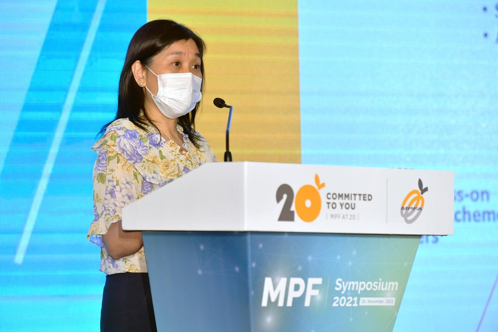 Ms. Cynthia Hui, Executive Director (Members) of the MPFA