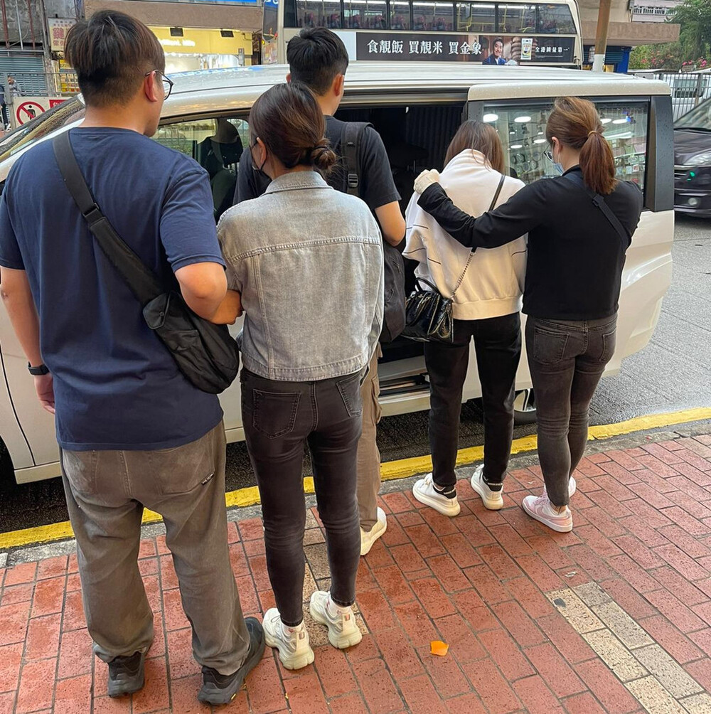 Police raid gambling den and vice establishment in Yuen Long; arrest eight