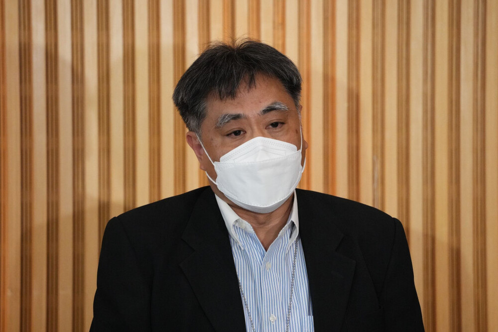 Expert advisor Eric Lim Chaw-hyon speaks to the media on Wednesday, August 24, 2022, after the task force's fourth meeting. Expert advisor Eric Lim Chaw-hyon speaks to the media on Wednesday, August 24, 2022, after the task force's fourth meeting.