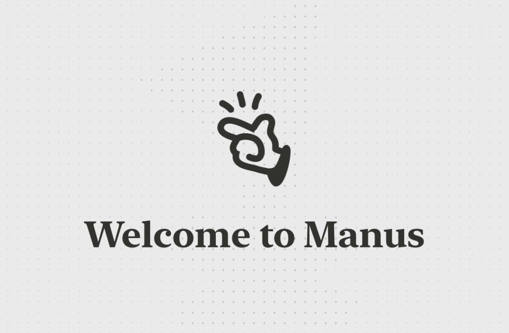 A screenshot of the Manus app.