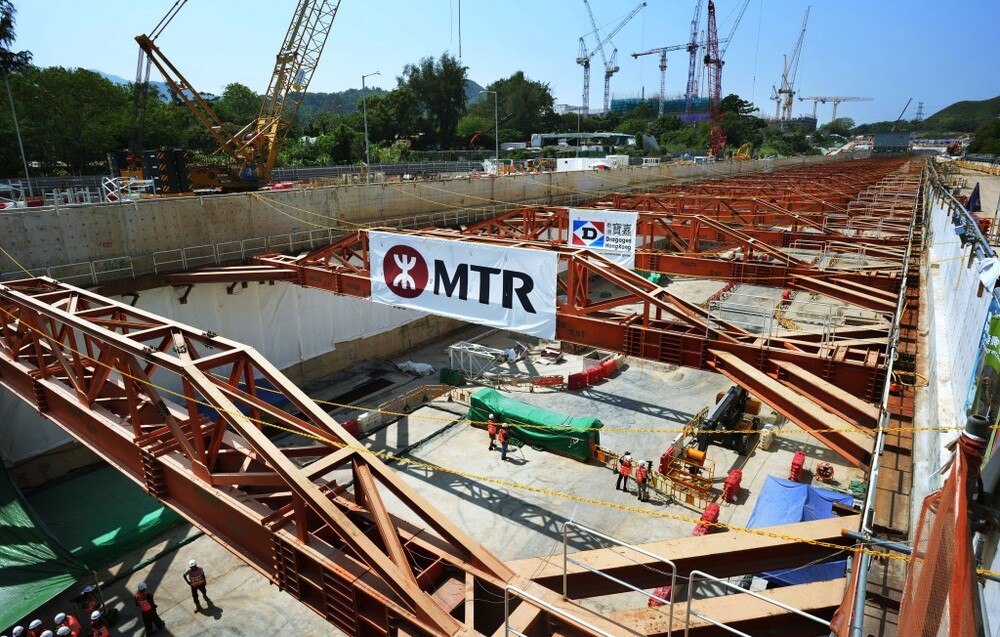 Kwu Tung Station construction site. (File) Kwu Tung Station construction site. (File)