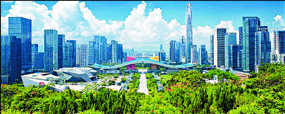 Shenzhen's GDP came in at US$397 billion last year to our US$373 billion. Shenzhen's GDP came in at US$397 billion last year to our US$373 billion.