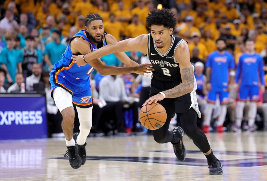 San Antonio Spurs rookie Dylan Harper used to be coached by his mom Maria, who is from the Philippines. AFP