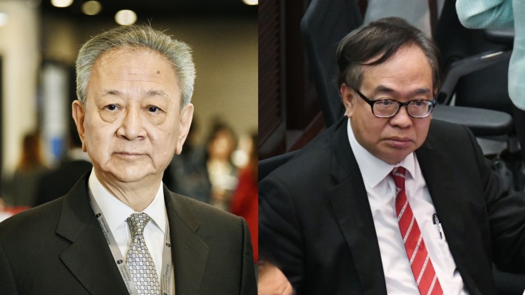 Frankie Yick Chi-ming (left) Lo Wai-kwok (right)