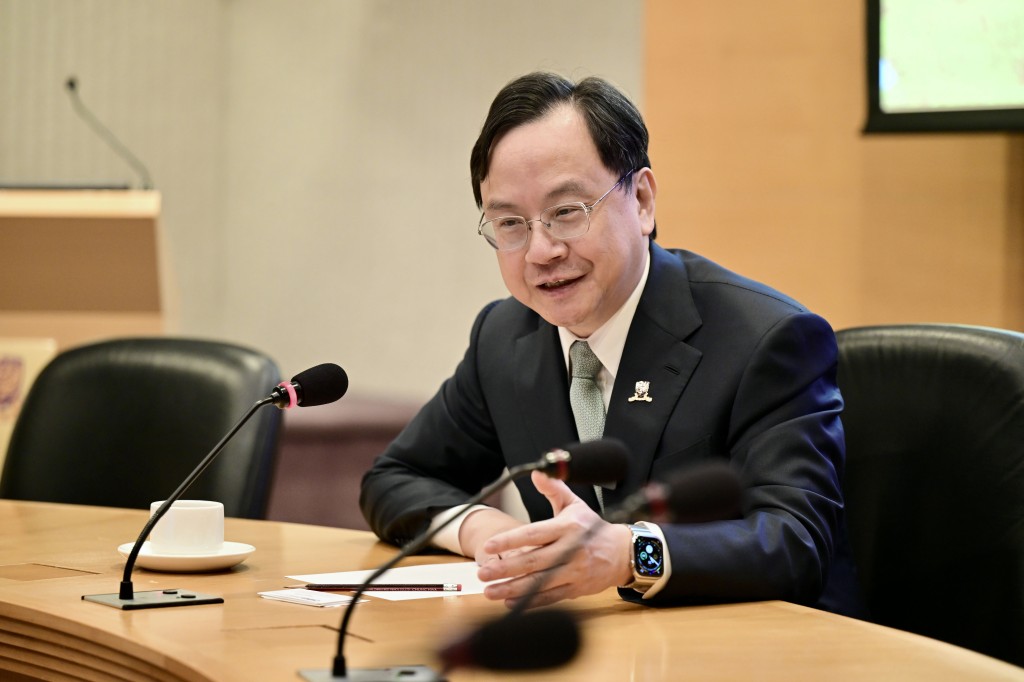 CUHK president Dennis Lo Yuk-ming (file photo)