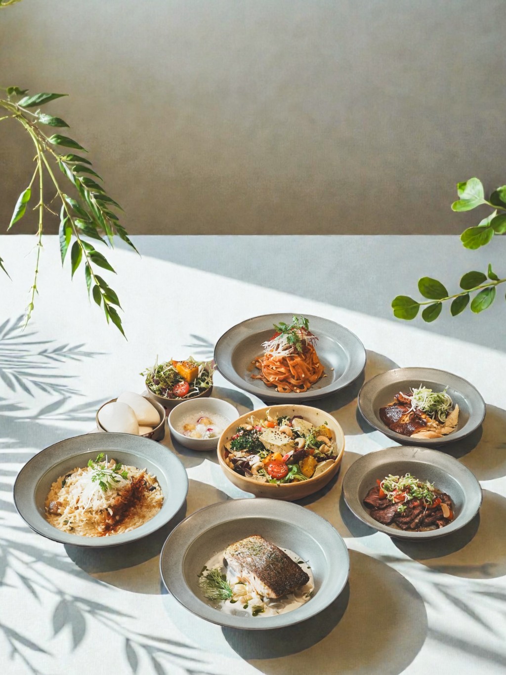 Tea moves from cup to plate at Chas By the Time, with the menu positioning tea not as accompaniment but as ingredient.