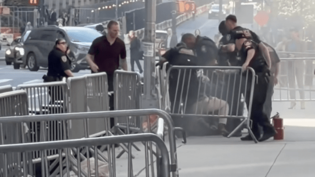 Screenshot from ABC News footage