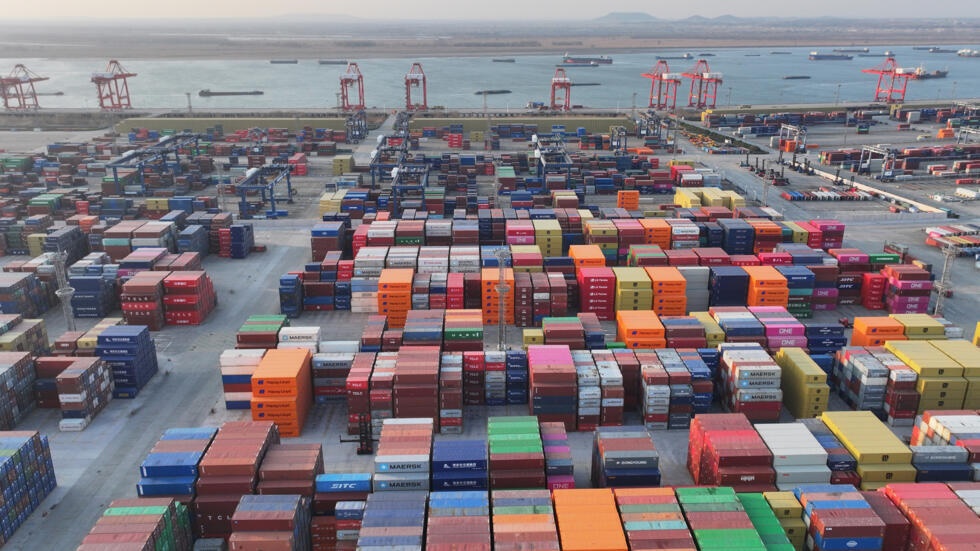 New US tariffs against China come in force on Tuesday, prompting Beijing to vow counter-measures © STR / AFP New US tariffs against China come in force on Tuesday, prompting Beijing to vow counter-measures © STR / AFP