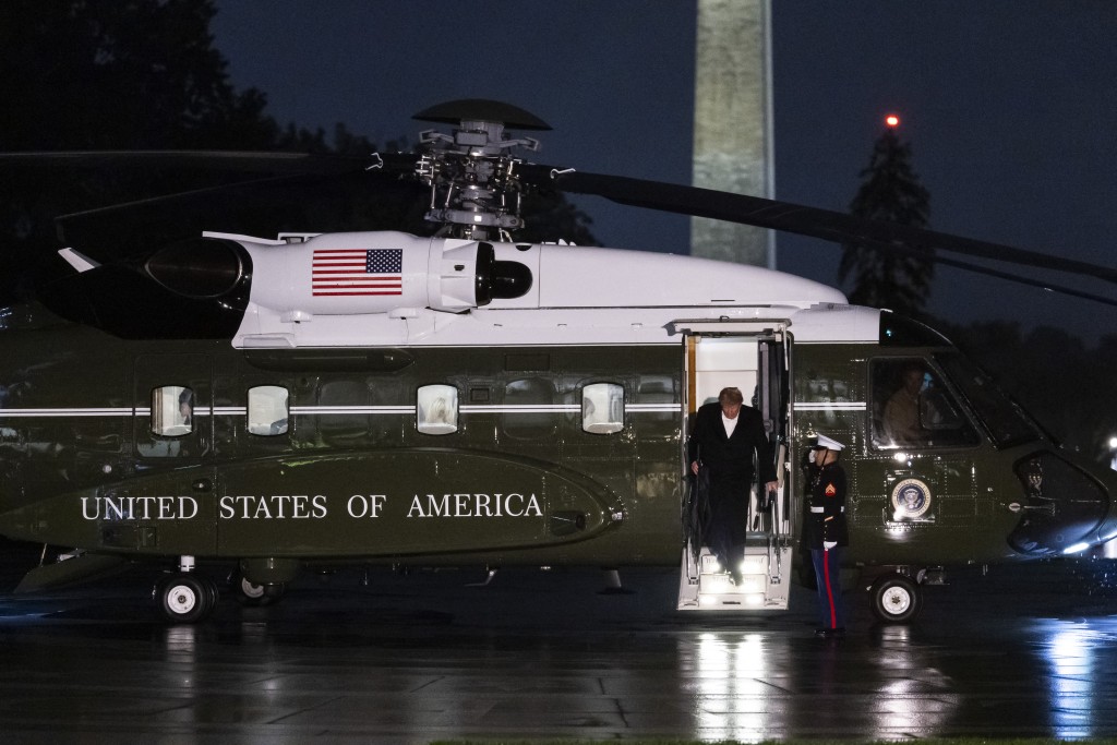 U.S. President Donald Trump disembarks from Marine One on the helipad on the south lawn of the White House on September 23, 2026 in Washington, DC. President Trump returned from New York City, where he attended the United Nations General Assembly. Finn Gomez/Getty Images/AFP