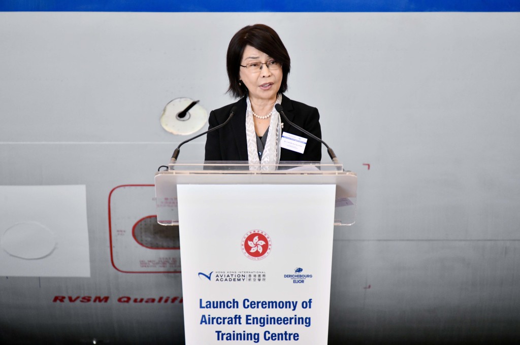 Airport Authority chief executive officer and HKIAA chairman Vivian Cheung Kar-fay