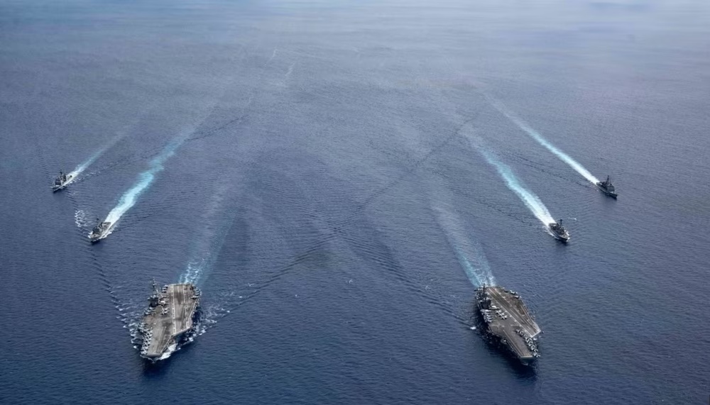 US, Japan and Australia plan joint navy drills in disputed South China ...