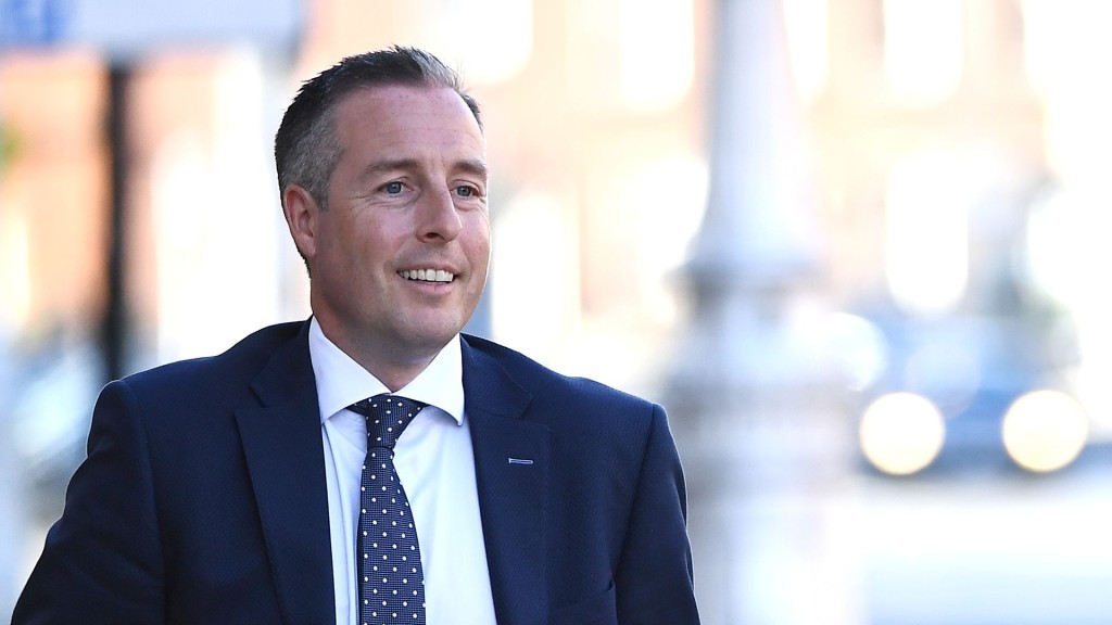 Northern Ireland Education Minister Paul Givan. Reuters