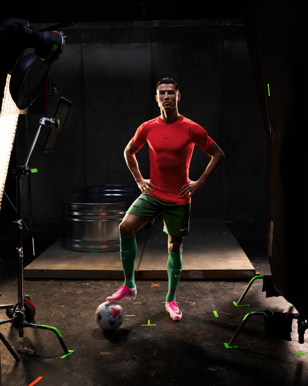In "Rip the Script," Cristiano Ronaldo plays a central role as an icon who rejects a predetermined "GOAT's Goodbye" storyline.