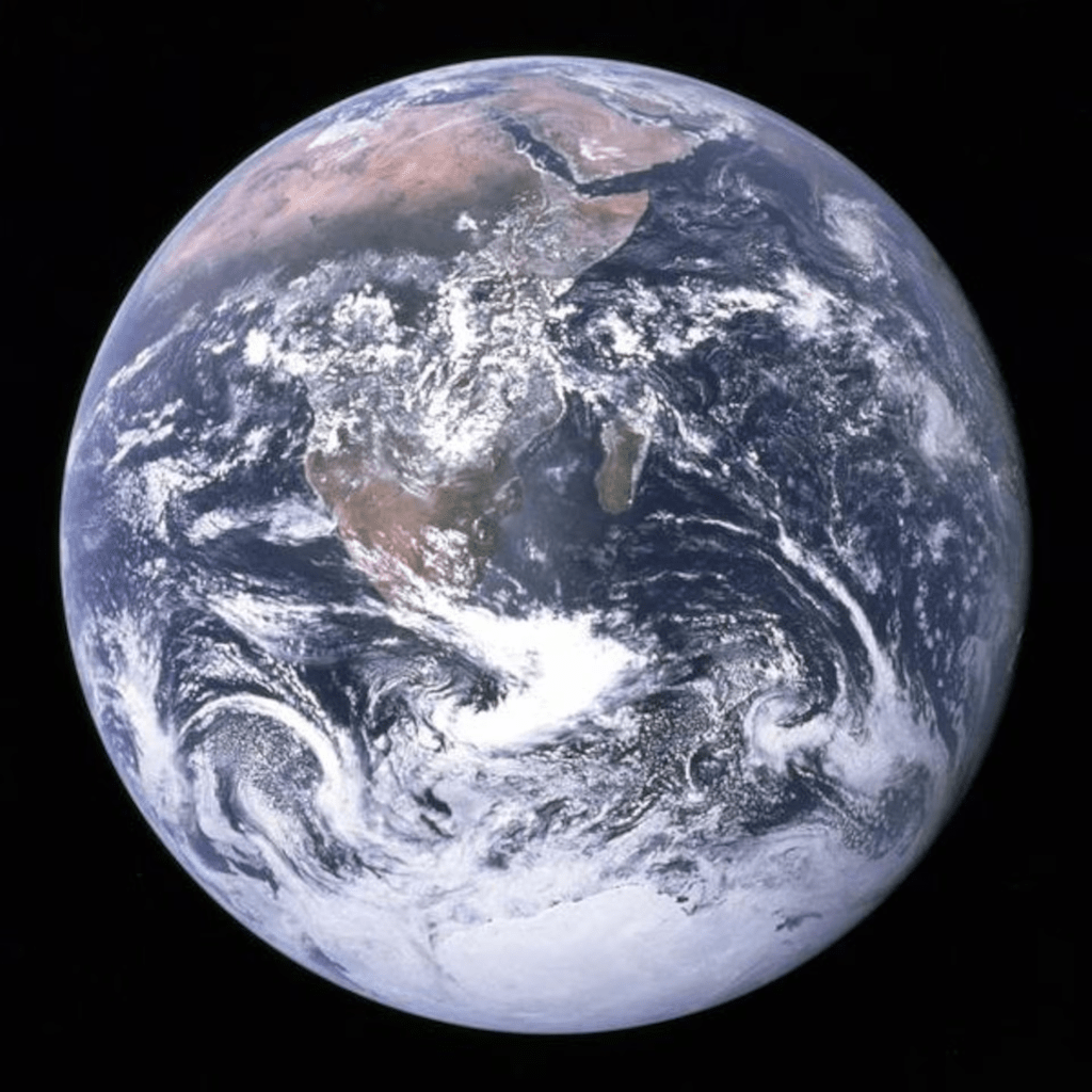 A view of the Earth as seen by the Apollo 17 crew travelling toward the Moon taken on December 7, 1972. REUTERS/NASA/Handout