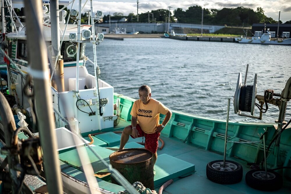 Haruo Ono says he and other Fukushima fishermen are against the release into the sea of treated water from the crippled nuclear plant. Haruo Ono says he and other Fukushima fishermen are against the release into the sea of treated water from the crippled nuclear plant.