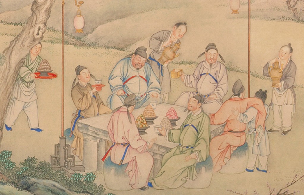 A Night Banquet at the Peach and Plum Garden. HKPM